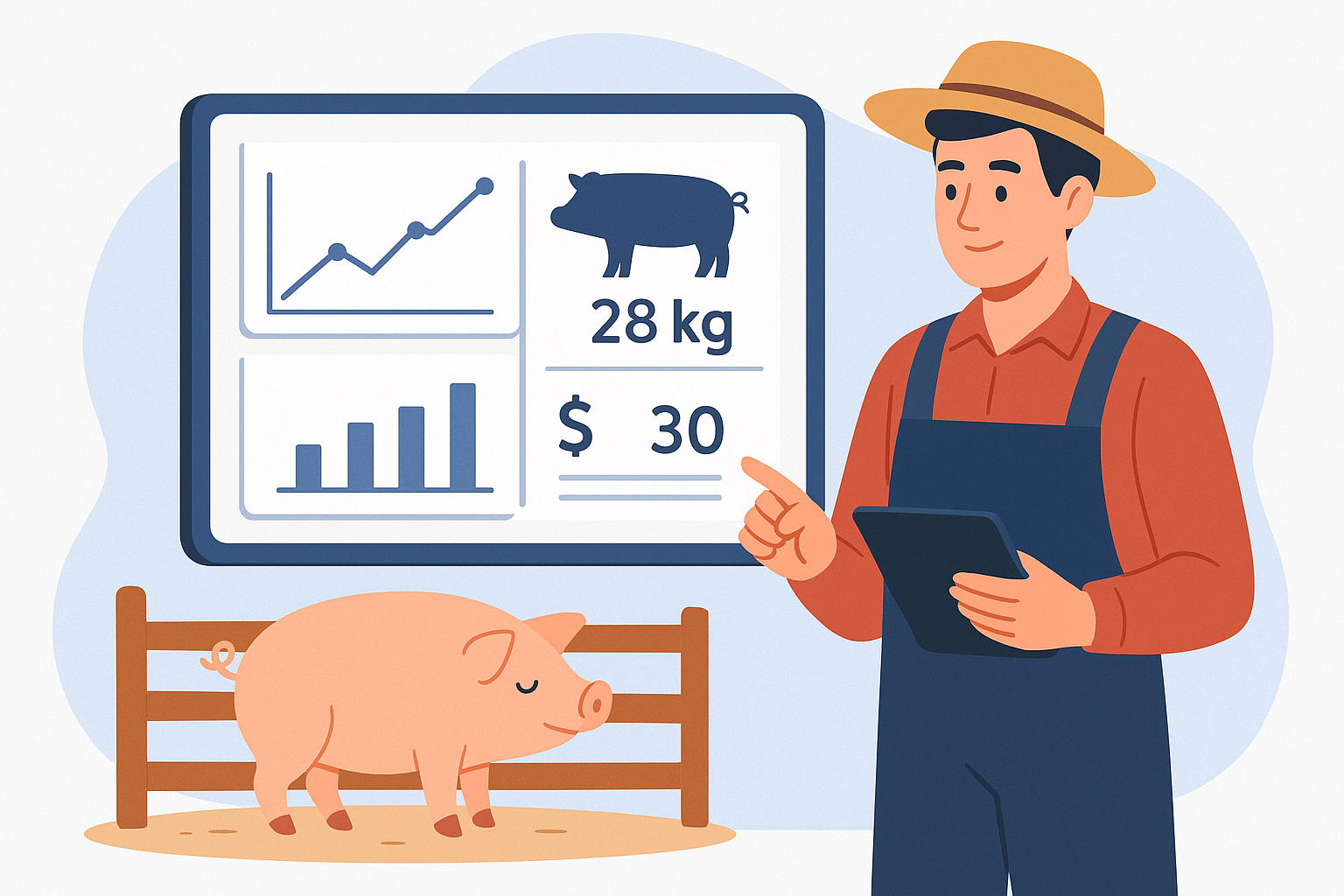 Sistema de gestão para suinocultura