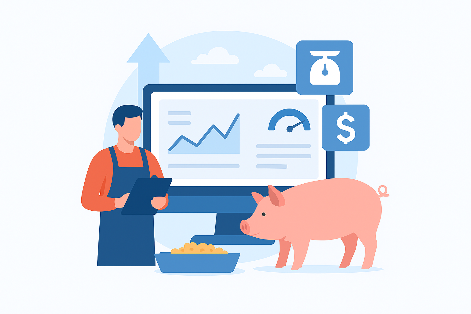 Sistema de gestão para suinocultura